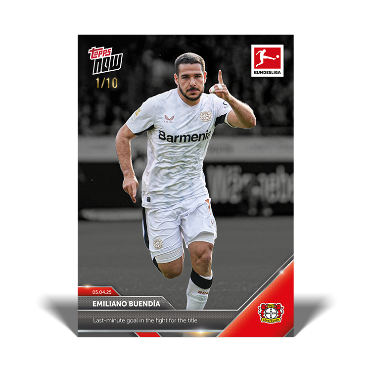 Emiliano Buendia - 2024-25 Bundesliga Topps NOW Card 155 - PR: 67 - Image 5