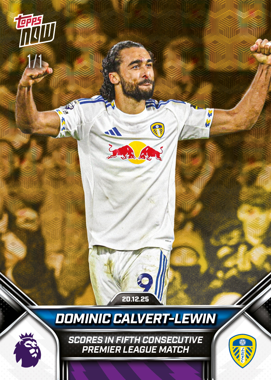 Dominic Calvert-Lewin - 2025-26 Premier League Topps NOW - Card 84 - PR: 535 - Image 2