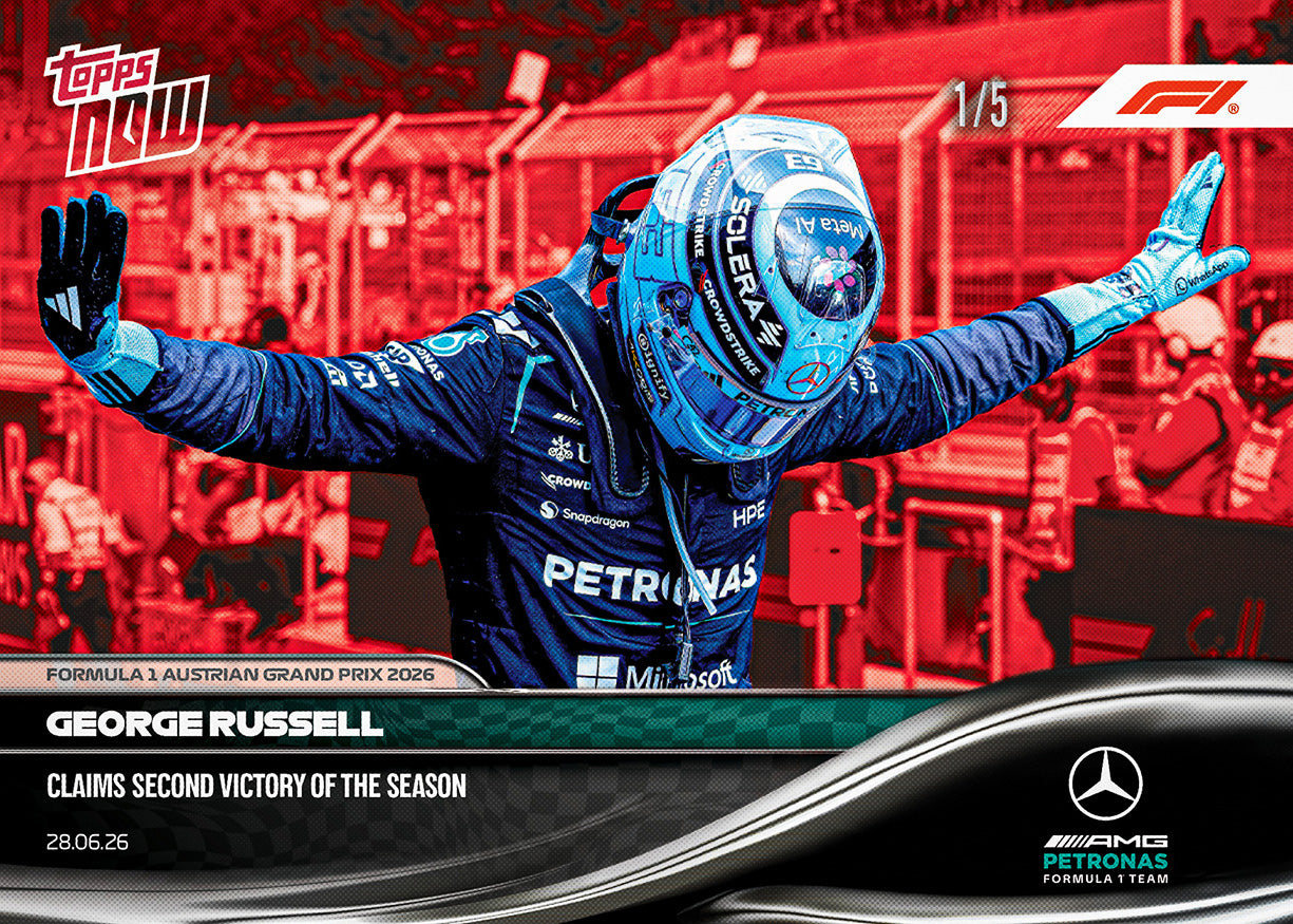 George Russell - 2026 Formula 1 Topps NOW - Card 42 - PR: 7349 - Image 3