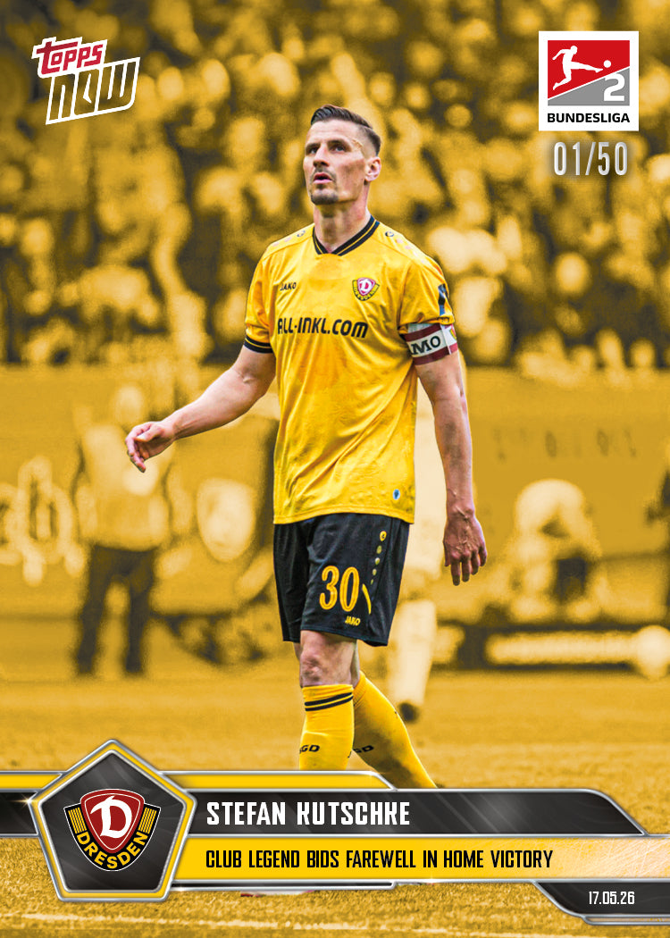Stefan Kutschke - 2025-26 Bundesliga Topps NOW - Card 195 - PR: 1372 - Image 6