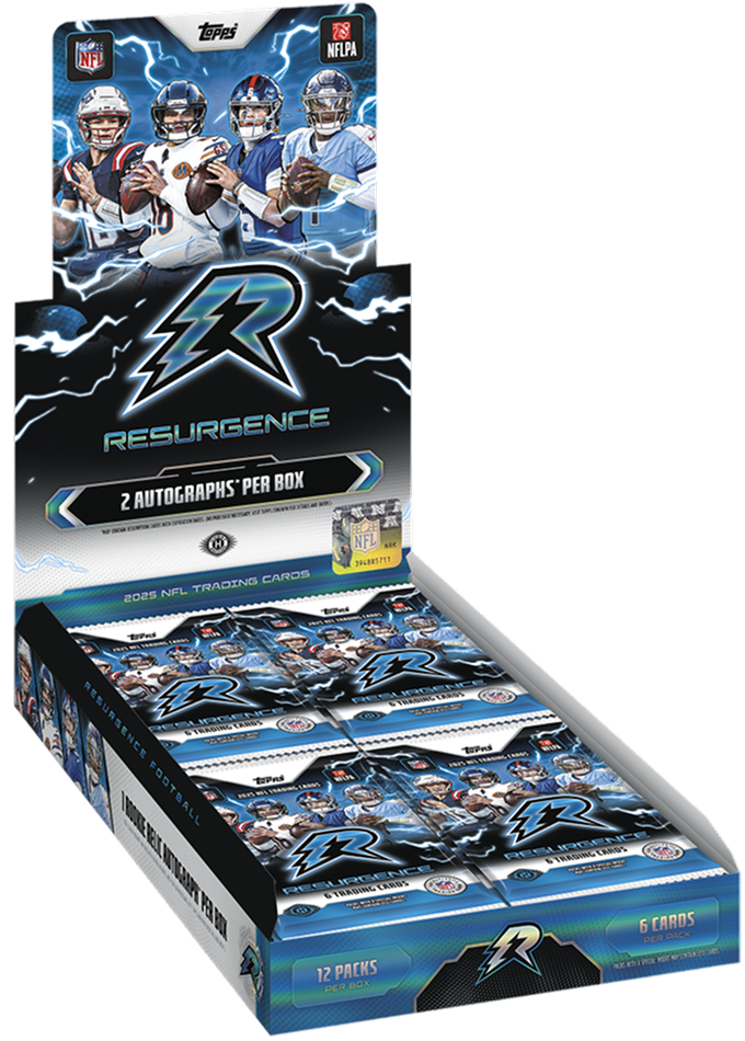 2025 Topps Resurgence Football - Hobby Box