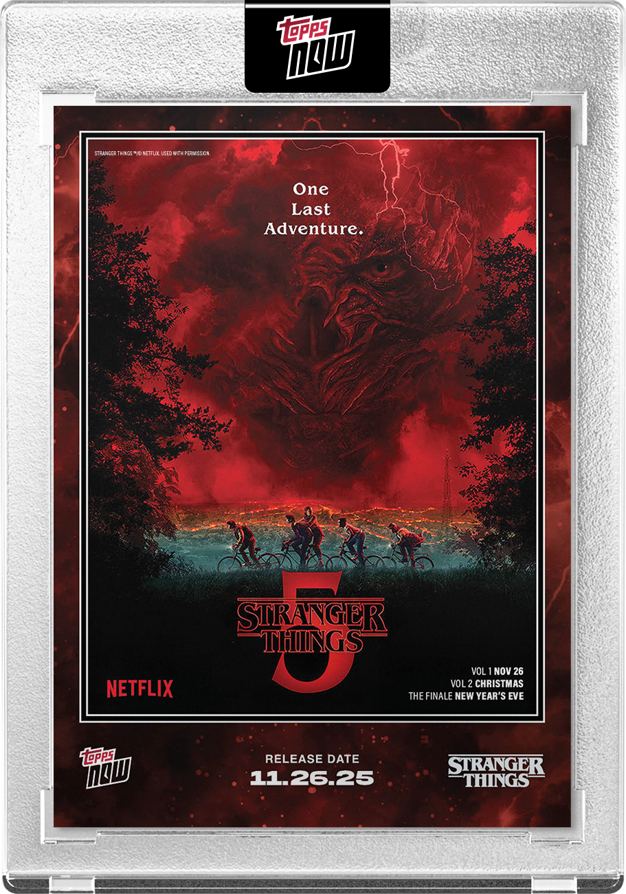 2025 Stranger Things Topps NOW Card STRA - PR: 128816 - Image 3