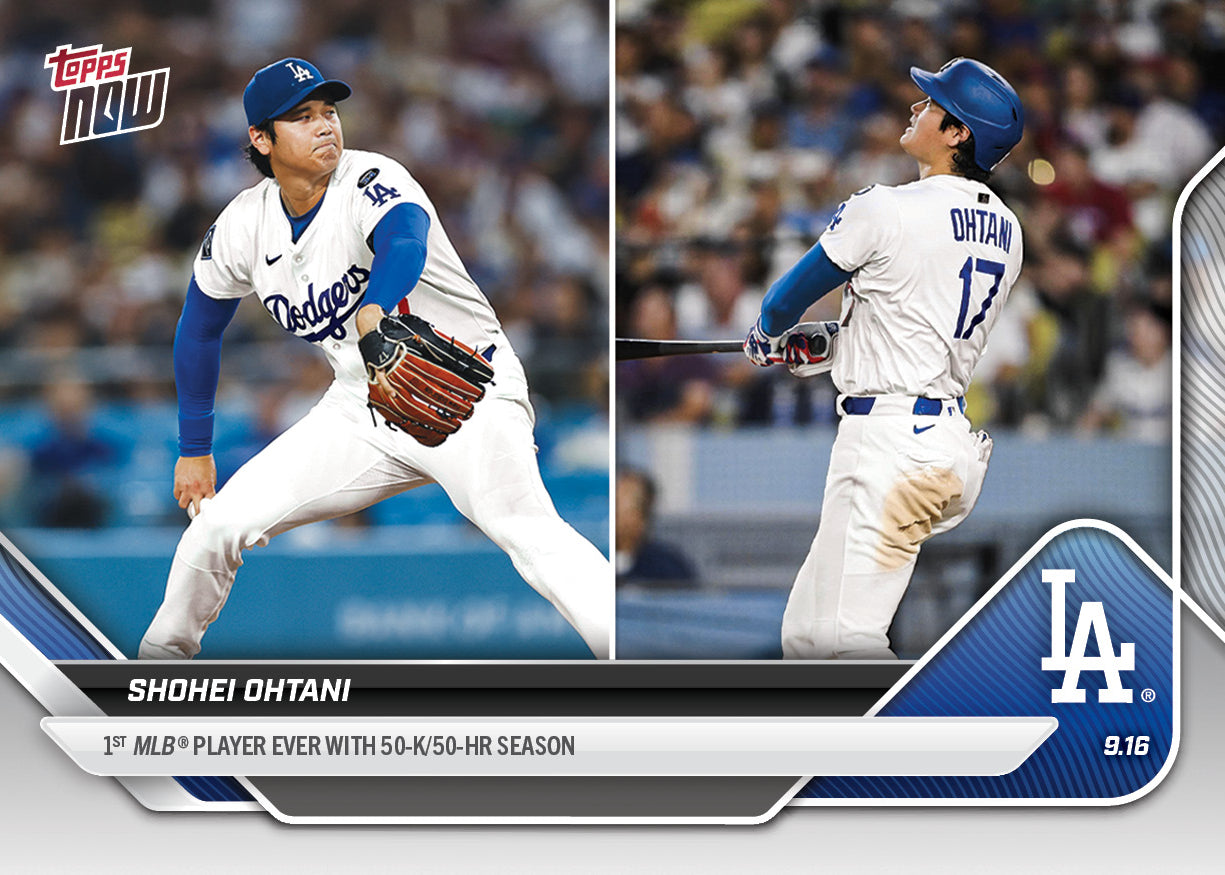 Shohei Ohtani - 2025 MLB Topps NOW - Card 721 - LOOK FOR RELICS - PR: 62411