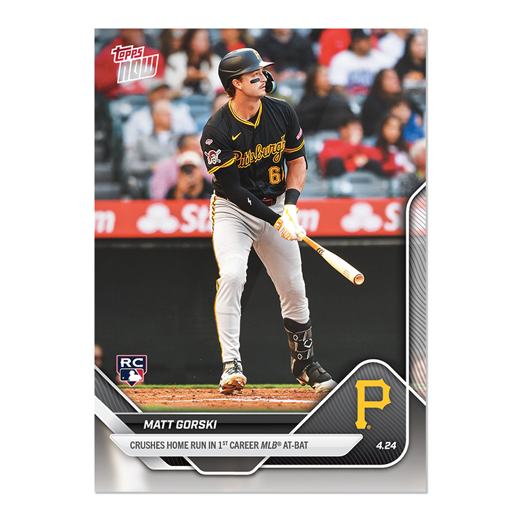 Matt Gorski - 2025 MLB Topps NOW - Card 103 - PR: 932