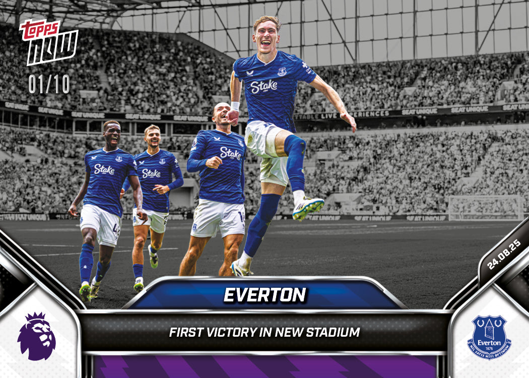 Everton FC - 2025-26 Premier League Topps NOW - Card 10 - PR: 505 - Image 4