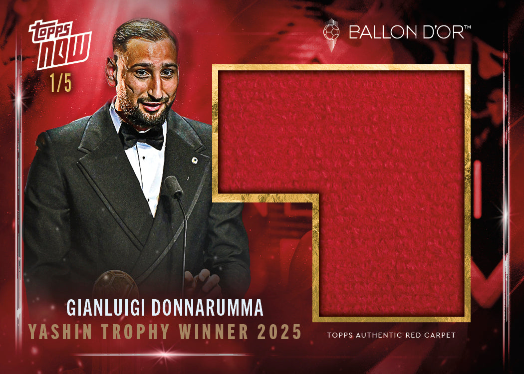 Gianluigi Donnarumma - 2025 Ballon d'Or Topps NOW - Card 5 - LOOK FOR AUTO & RELICS - PR: 739 - Image 4