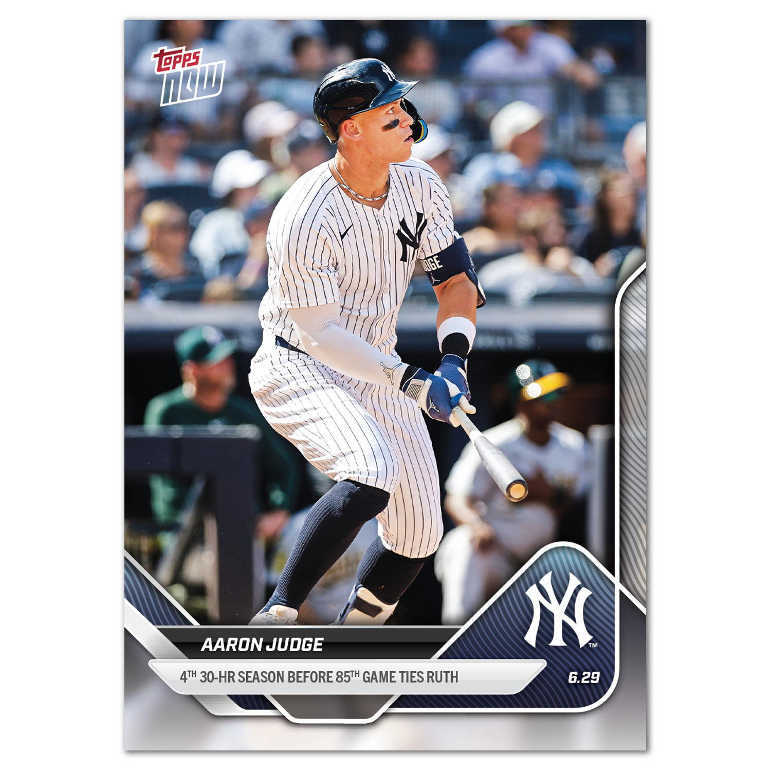 Aaron Judge - 2025 MLB Topps NOW - Card 363 - PR: 2309