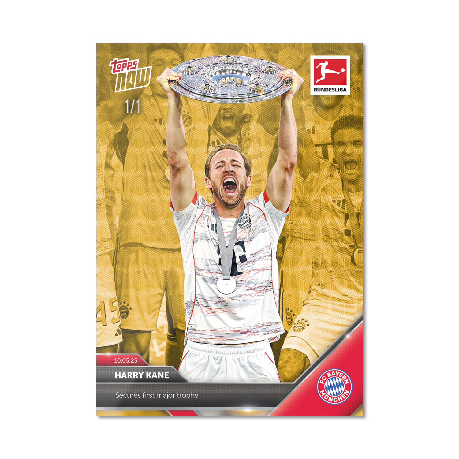 Harry Kane - 2024-25 Bundesliga Topps NOW - Card 189 - LOOK FOR AUTO OR RELIC - PR: 2578 - Image 4