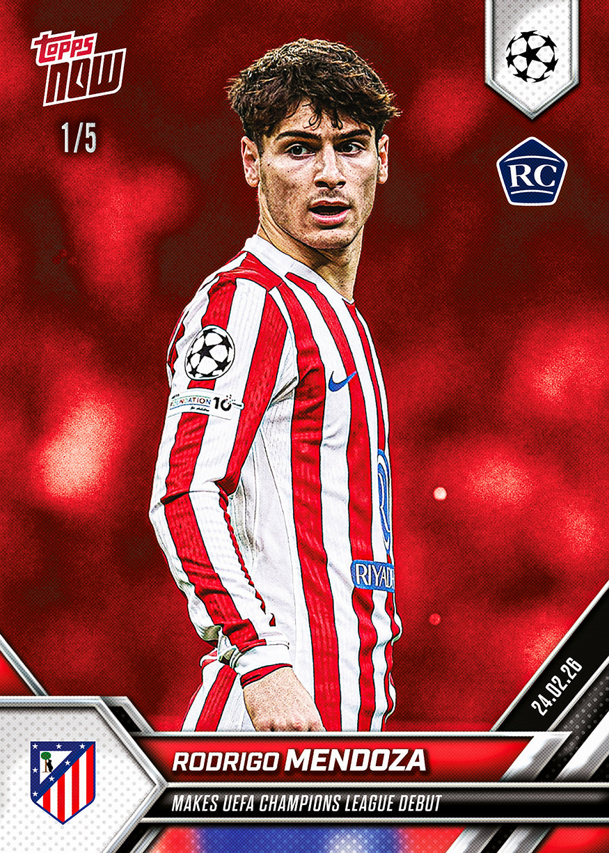 Rodrigo Mendoza - 2025-26 UCL Topps NOW - Card 95 - PR: 280 - Image 3