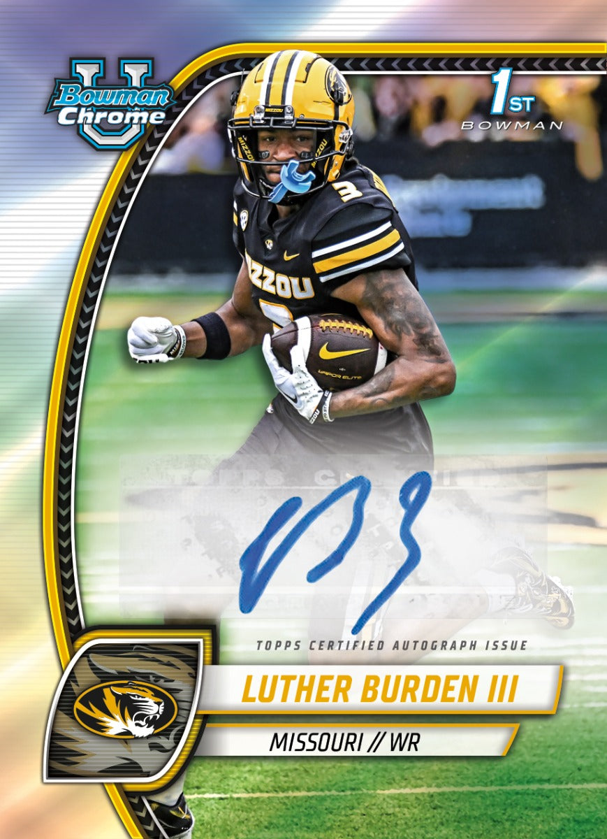 2024 Bowman University Chrome Football - Hobby Box - Image 7