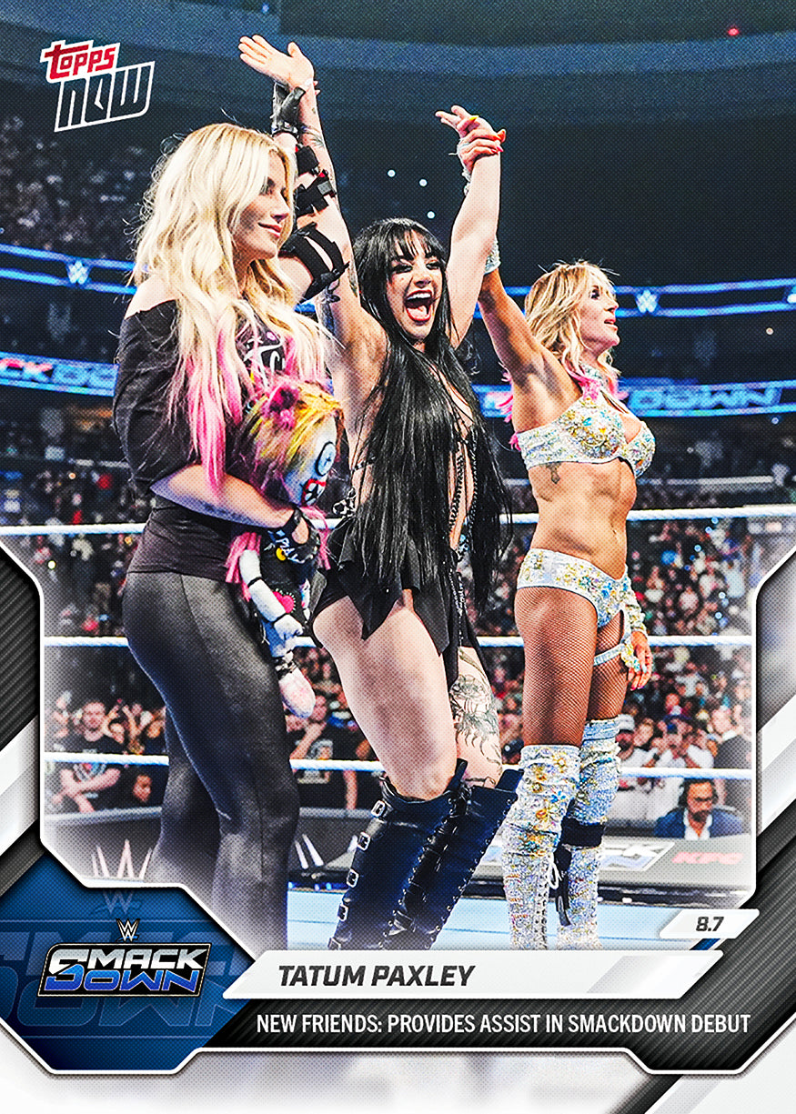 Tatum Paxley - 2026 WWE Topps NOW - Card 87 - PR: 1786