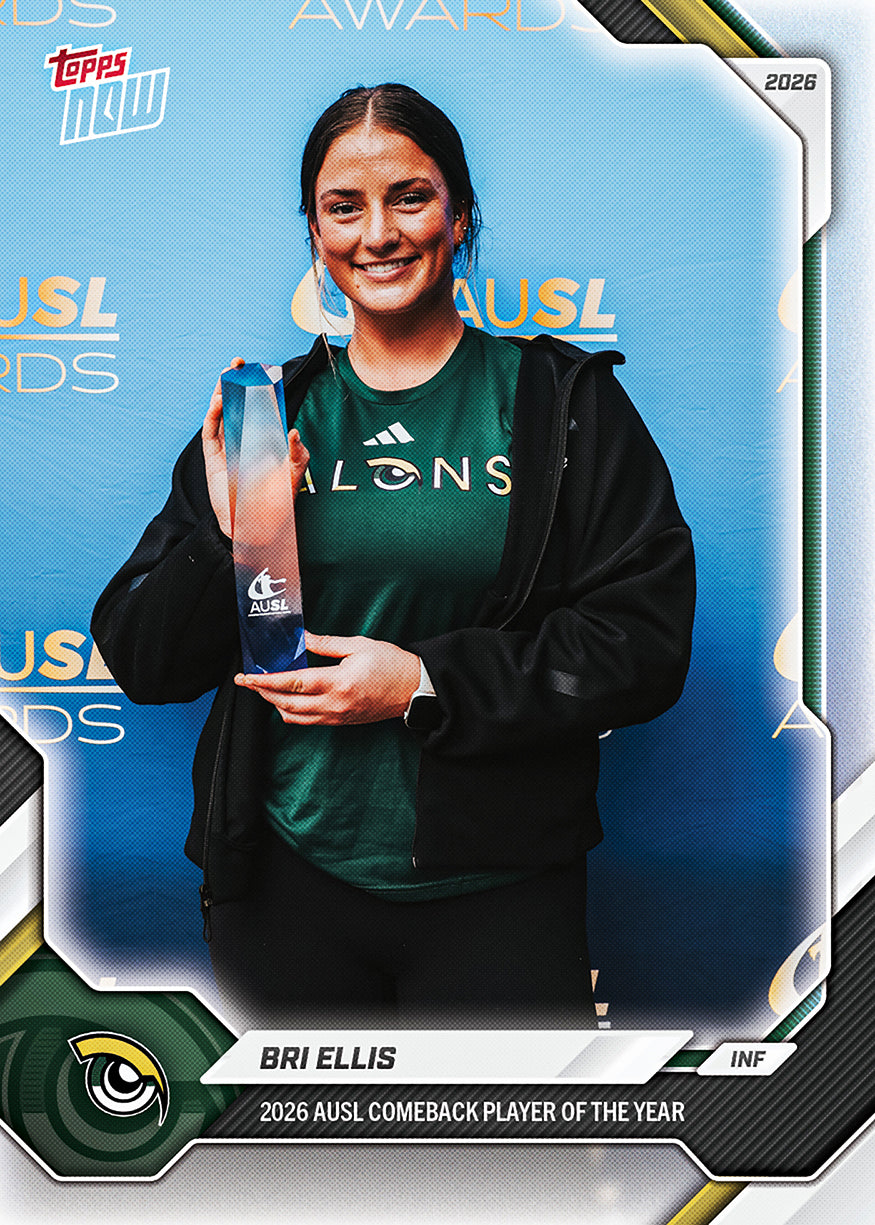 Bri Ellis - 2026 AUSL Topps NOW - Card 57 - PR: 889