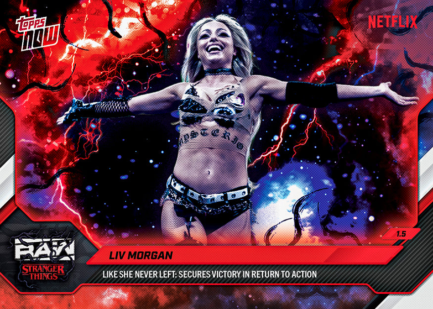 Liv Morgan - 2026 WWE Topps NOW - Card 5 - PR: 3066 - Image 2