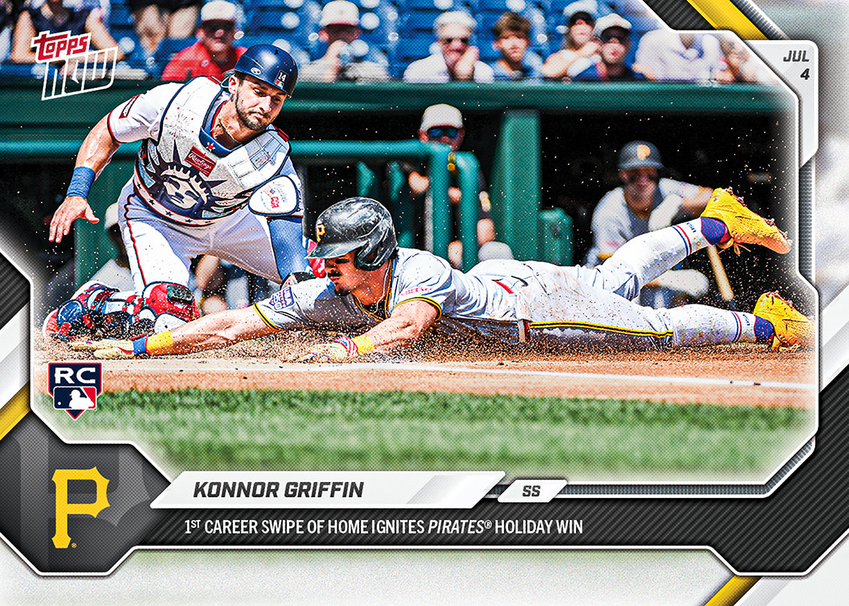 Konnor Griffin - 2026 MLB Topps NOW - Card 414 - PR: 3743