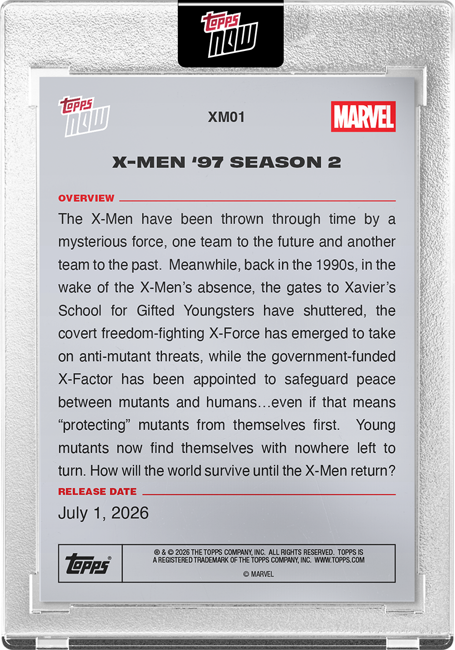 2026 Marvel Topps Now X-Men 97 Season 2 - PR: 5770 - Image 5
