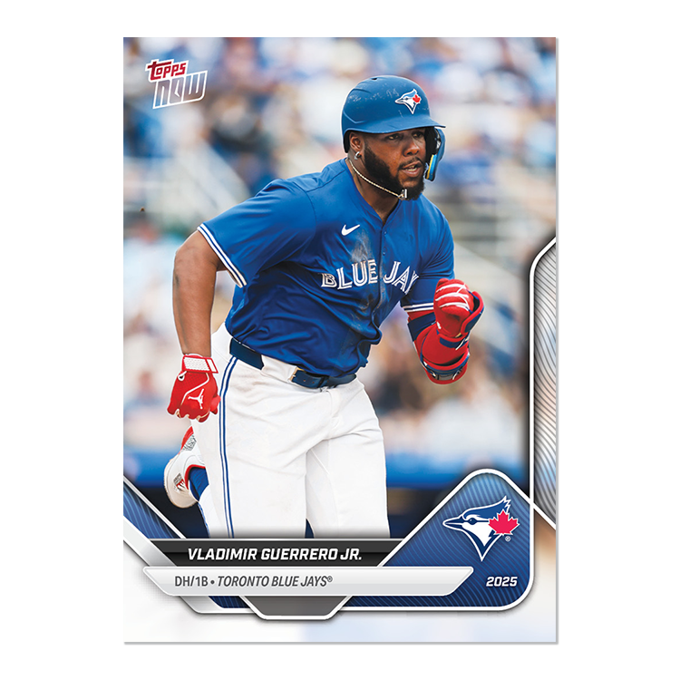 Alternative view of 2025 Toronto Blue Jays MLB Topps NOW Road To Opening Day 11-Card Team Set - PR: 292