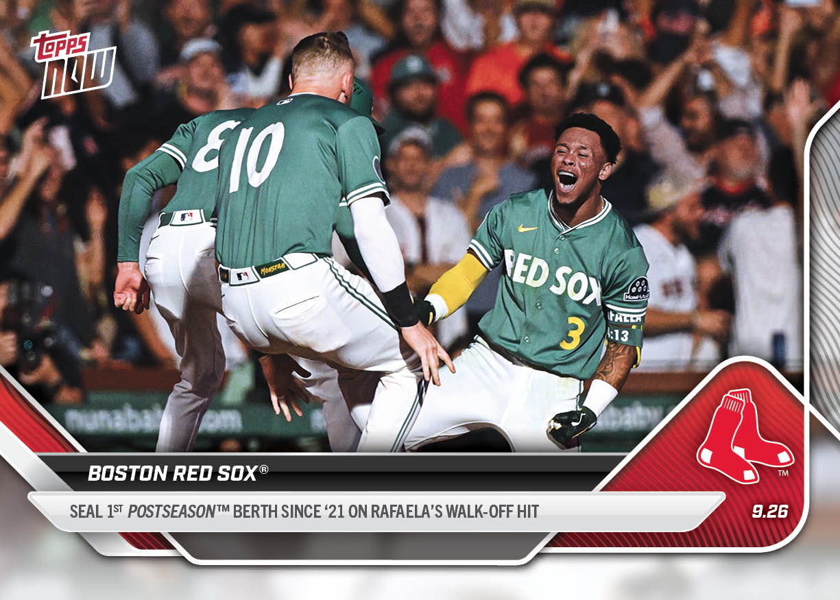 Boston Red Sox - 2025 MLB Topps NOW - Card 779 - PR: 1322