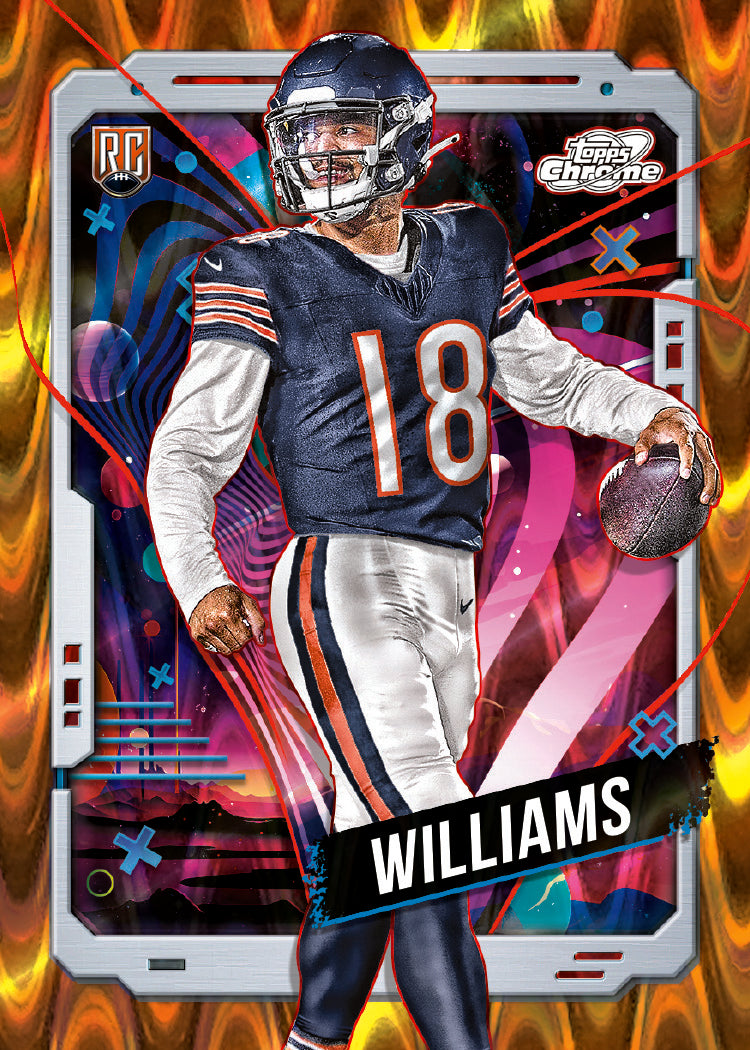Alternative view of 2024 Topps Chrome Cosmic Football - Hobby Box - Sealed Case