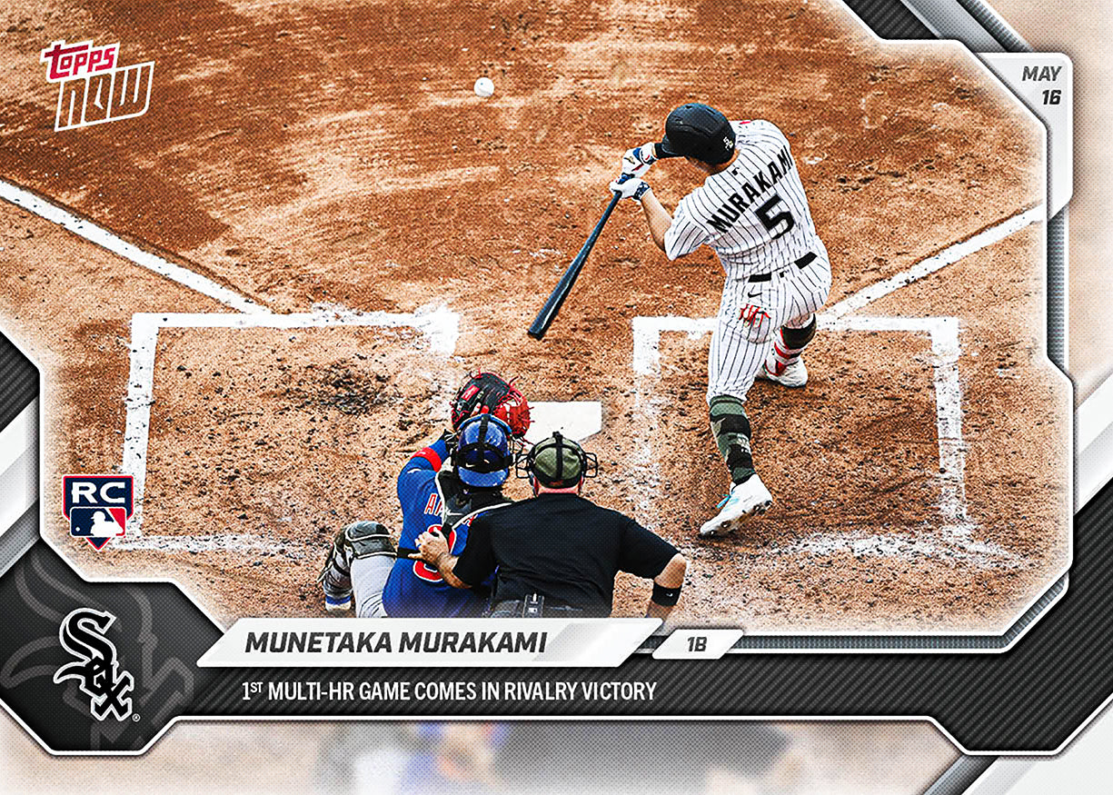 Munetaka Murakami - 2026 MLB Topps NOW - Card 210 - PR: 24160 - Image 3