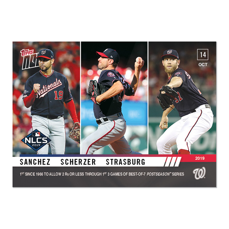 Washington Nationals - MLB TOPPS NOW Card 1015 - Print Run: 460