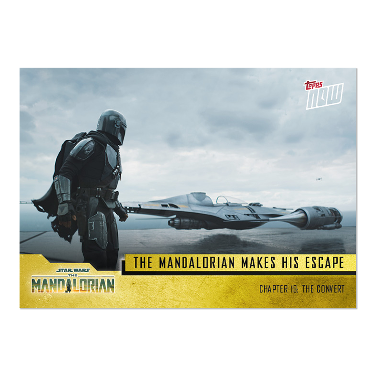 2023 TOPPS NOW Star Wars: The Mandalorian Season 3 Episode 3 - 5 Card Set - PR: 802 - Image 8