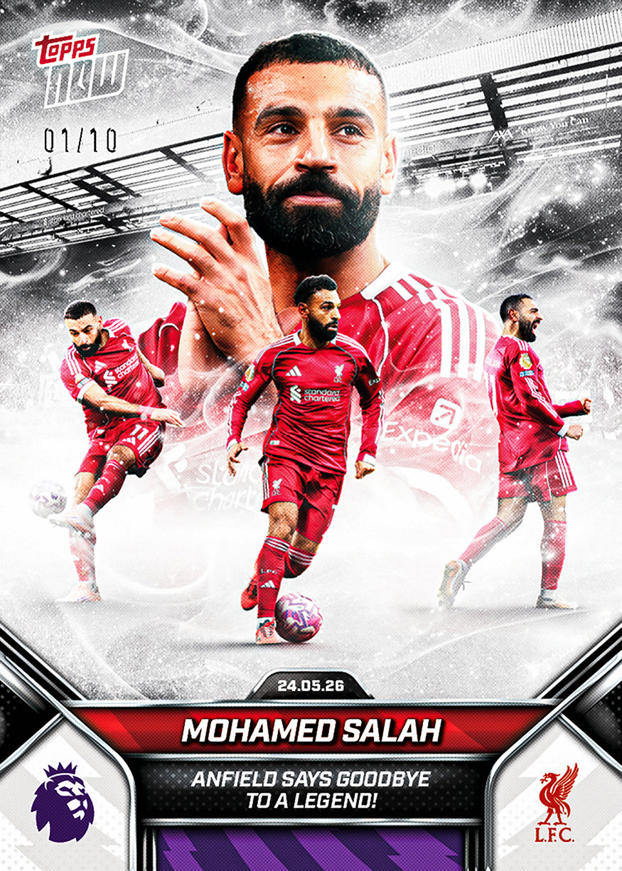 Mohamed Salah - 2025-26 Premier League Topps NOW - Card 203 - PR: 11686 - Image 5
