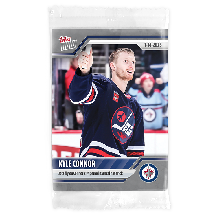 Kyle Connor - 2024-25 NHL Topps NOW - Sticker 89 - PR: 125