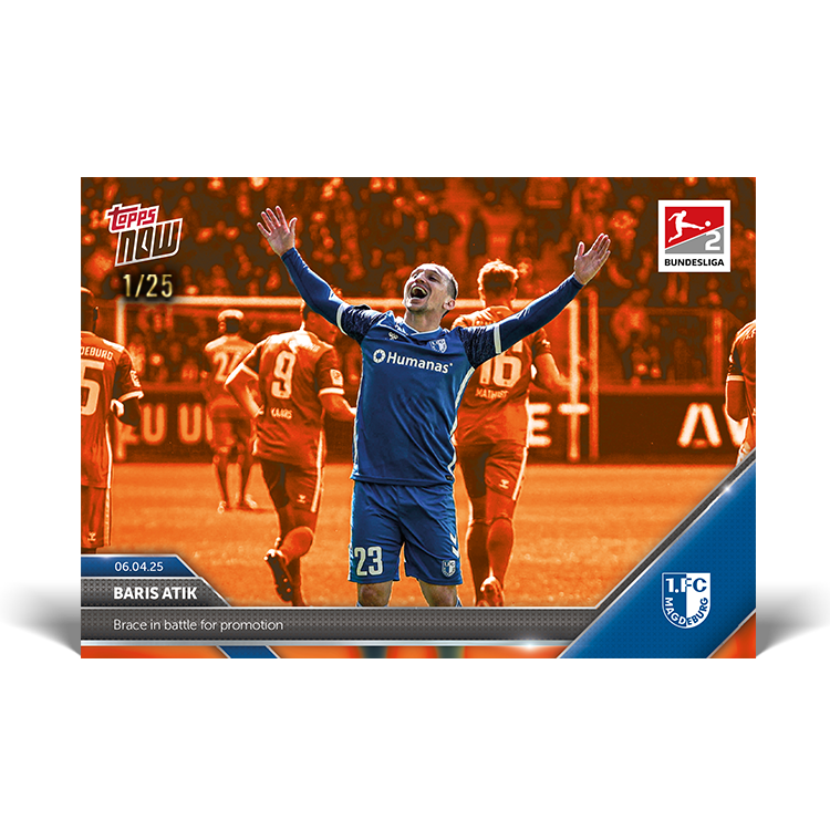 Baris Atik - 2024-25 Bundesliga Topps NOW Card 160 - PR: 160 - Image 6
