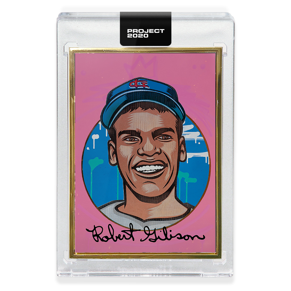 Alternative view of Topps PROJECT 2020 Card 392 - 1959 Bob Gibson by Blake Jamieson - Print Run: 3204