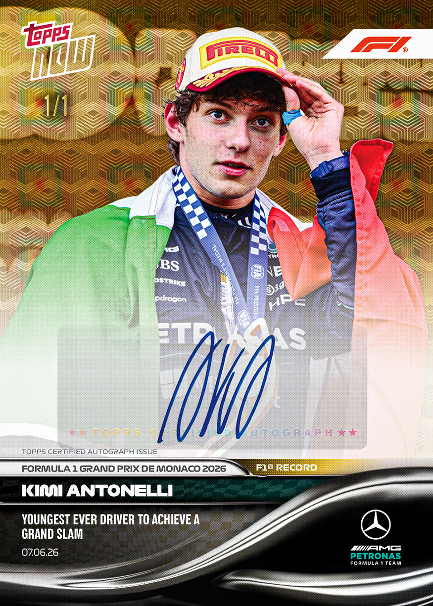 Kimi Antonelli - 2026 Formula 1 Topps NOW - Card 33 - PR: 24746 - Image 2