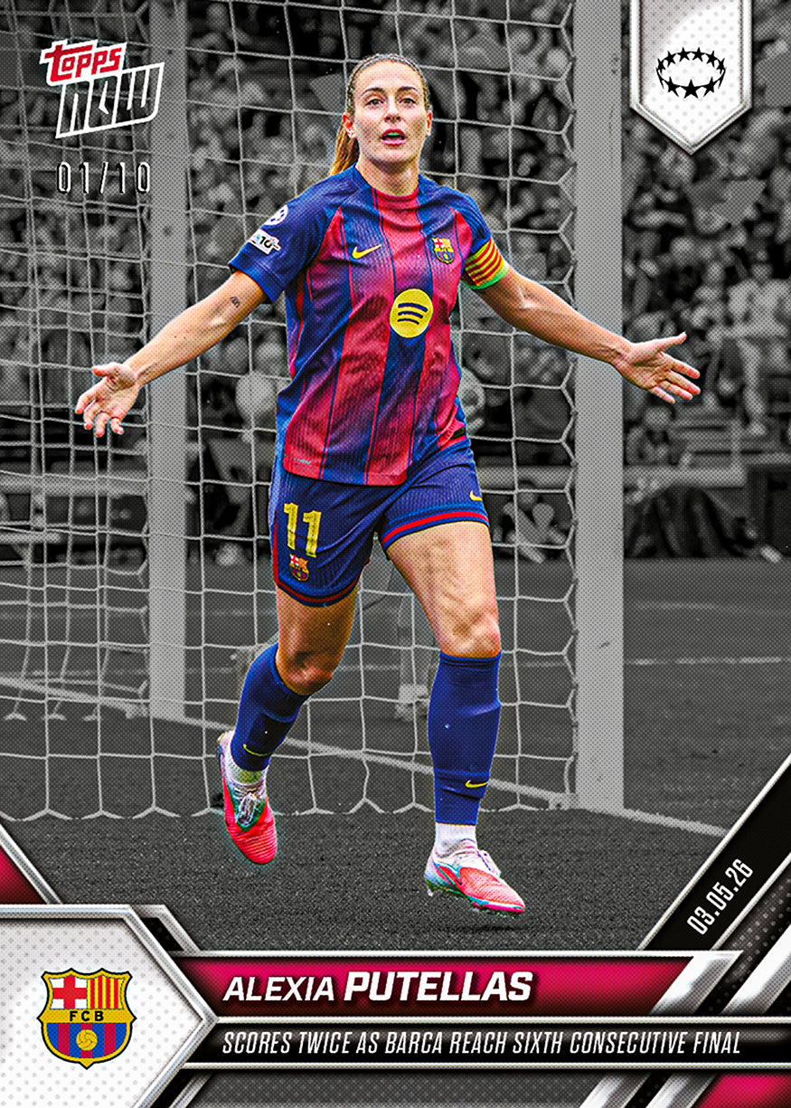 Alexia Putellas - 2025-26 UWCL Topps NOW - Card 29 - PR: 906 - Image 4