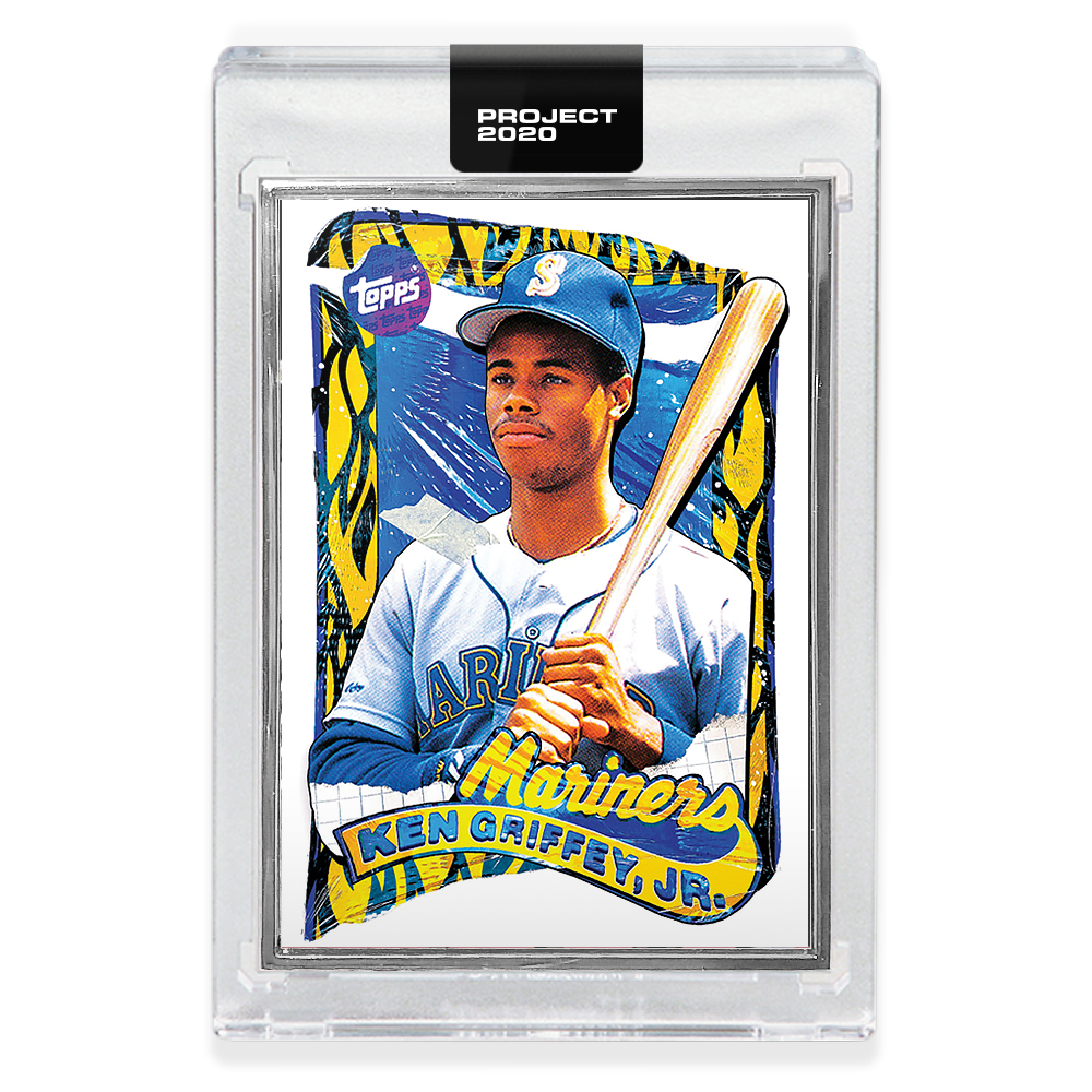 Topps PROJECT 2020 Card 25 - 1989 Ken Griffey Jr. by Tyson Beck - Artist Proof # to 20