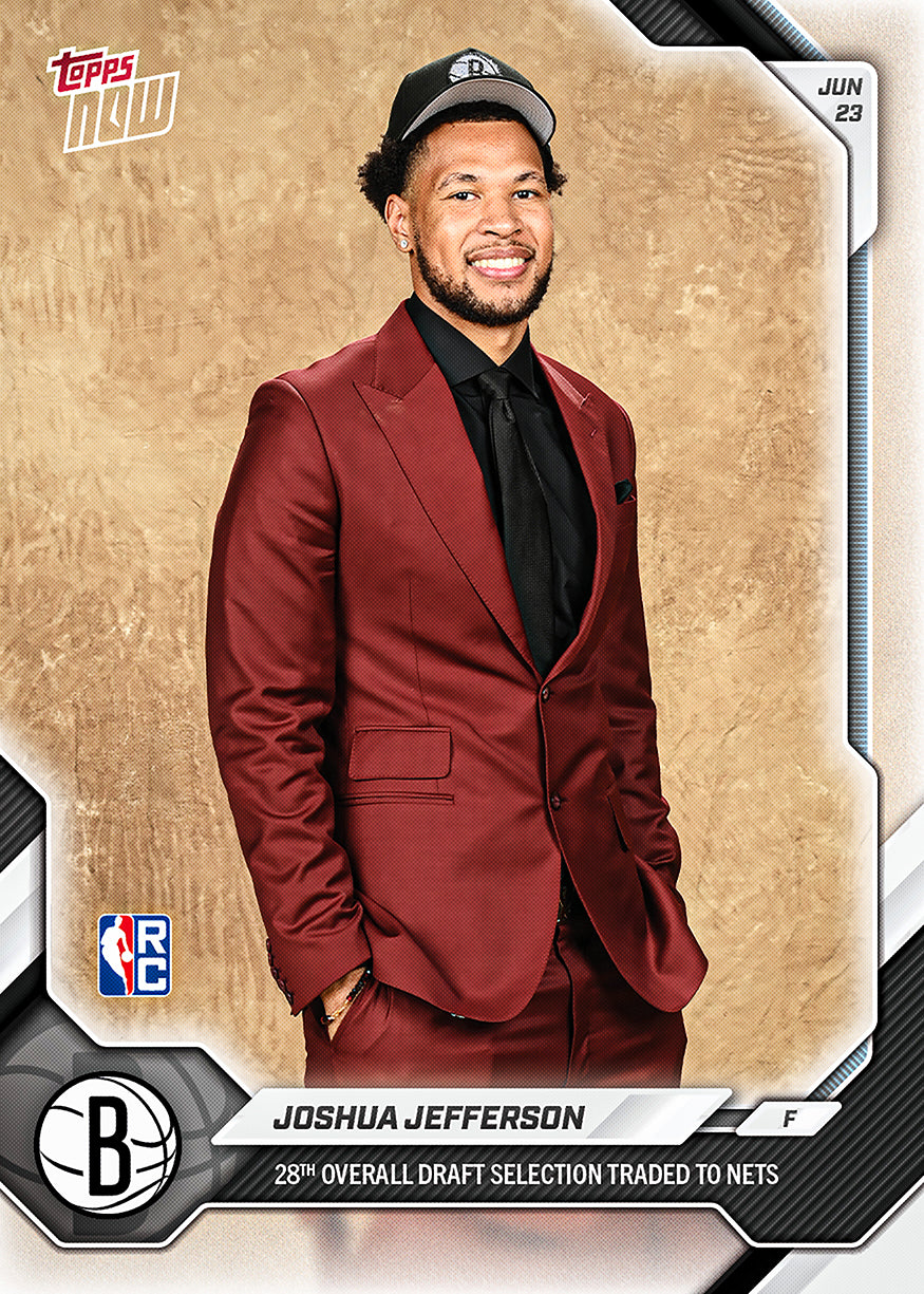 Joshua Jefferson - 2026-27 NBA Topps NOW - Card JJE2 - PR: 824