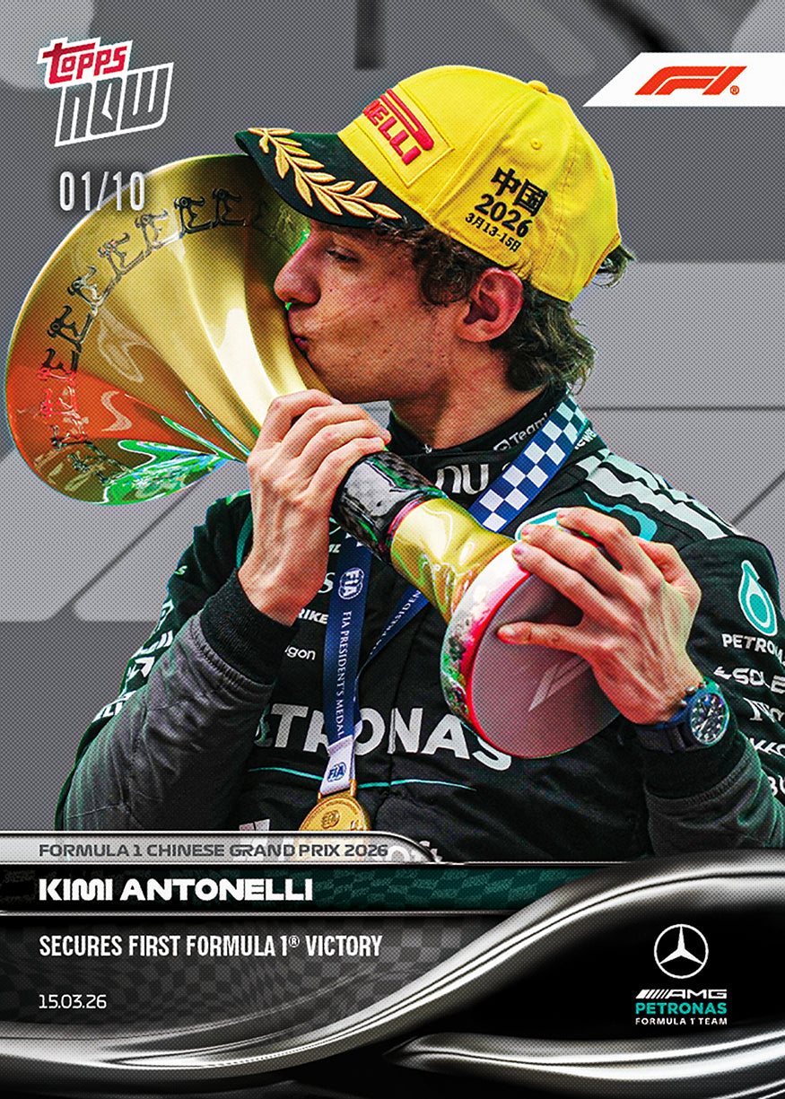 Kimi Antonelli - 2026 Formula 1 Topps NOW - Card 18 - PR: 28723 - Image 6