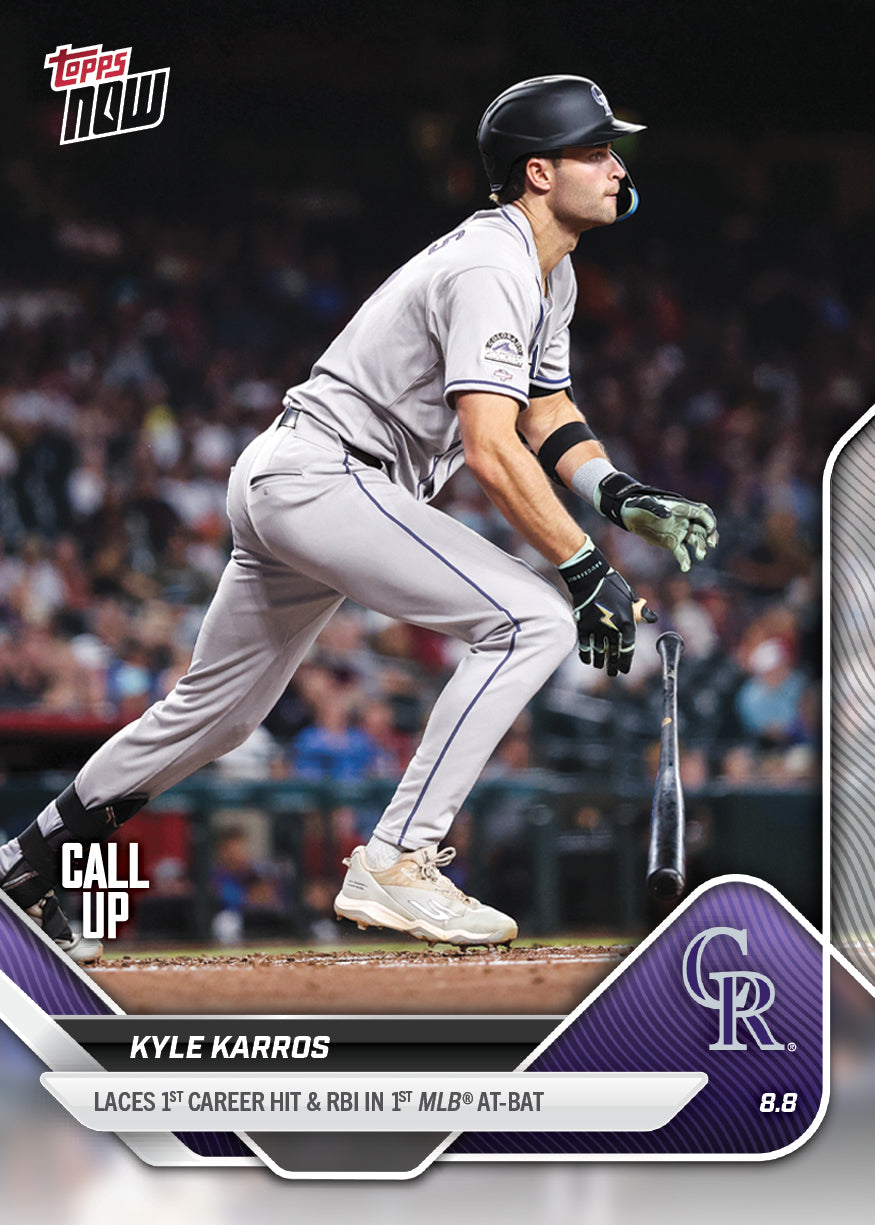 Kyle Karros - 2025 MLB Topps NOW - Card 533 - PR: 1021