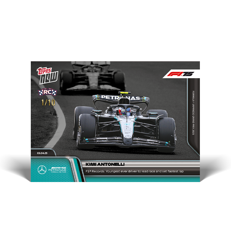 Kimi Antonelli - 2025 Formula 1 Topps NOW Card 28 - PR: 1714 - Image 5