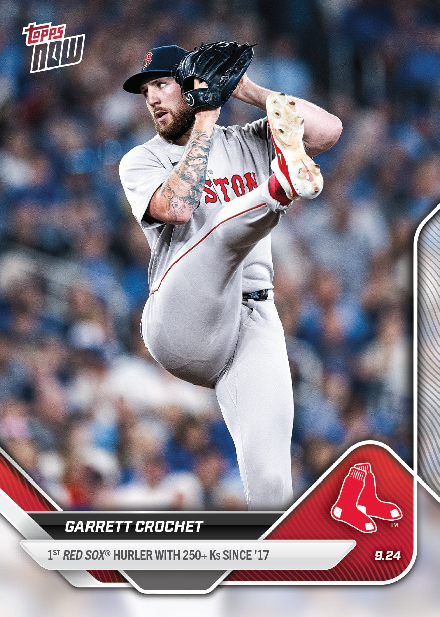 Garrett Crochet - 2025 MLB Topps NOW - Card 761 - PR: 730