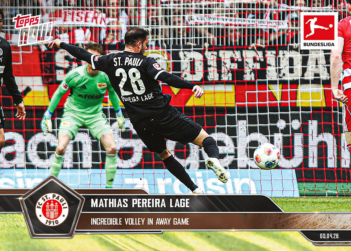 Mathias Pereira Lage - 2025-26 Bundesliga Topps NOW - Card 162 - PR: 294