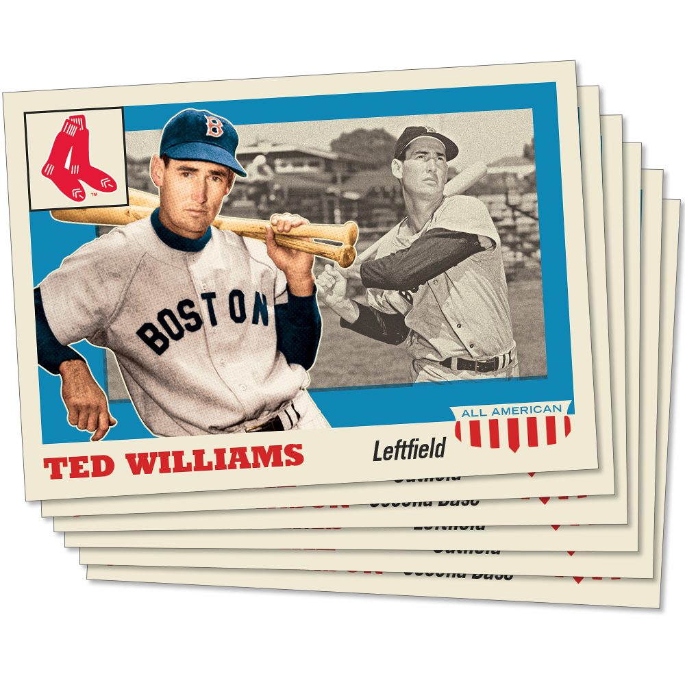 1955 Topps All-American Football Design - 2016 TBT Set 4 - Print Run: 775
