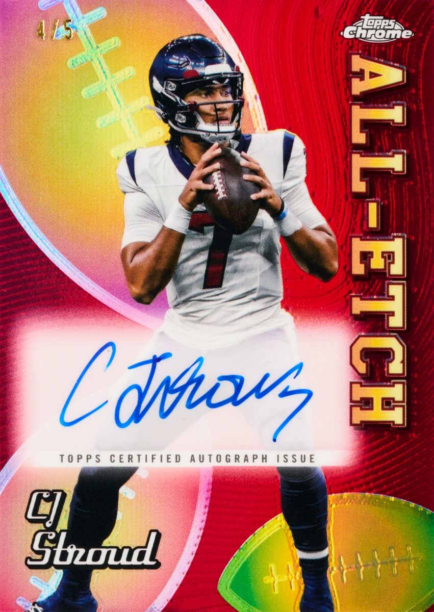 2024 Topps Chrome Football - Mega Box - Image 5