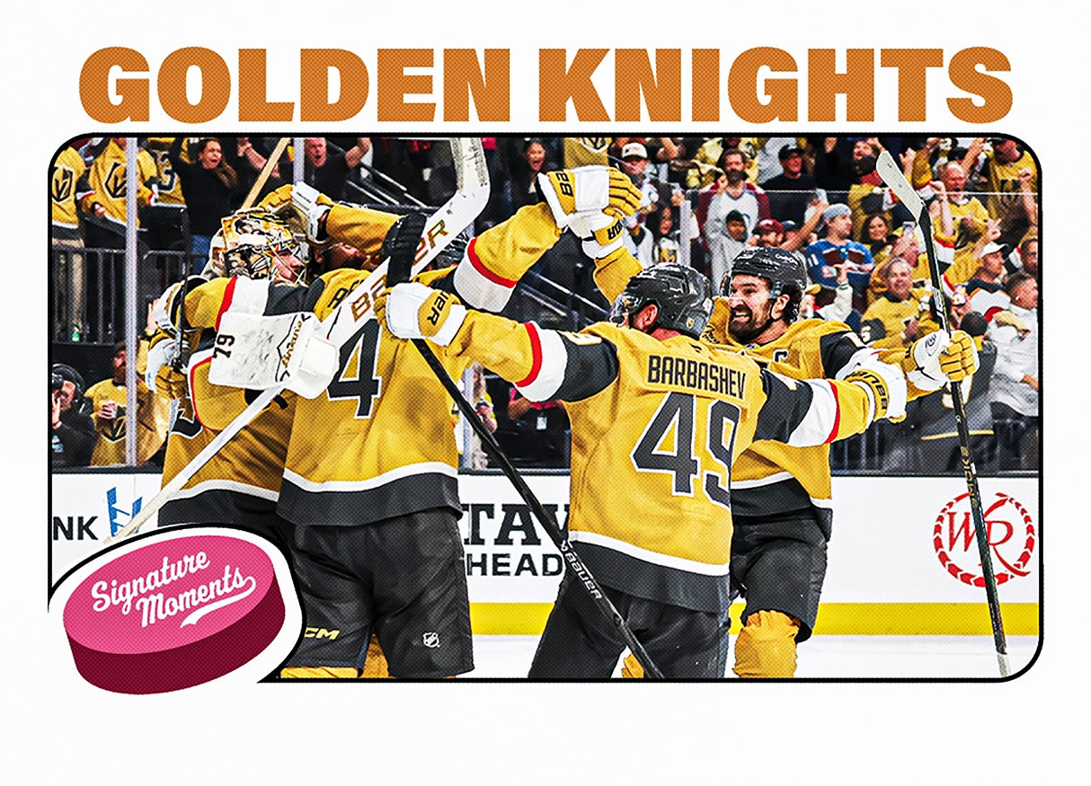Vegas Golden Knights - 2025-26 NHL Topps NOW - Sticker # 186 Pack - PR: 375 - Image 2