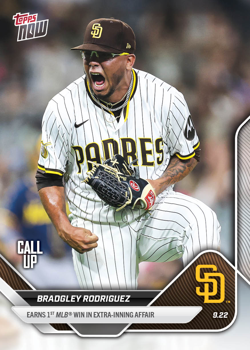 Bradgley Rodriguez - 2025 MLB Topps NOW - Card 749 - PR: 637