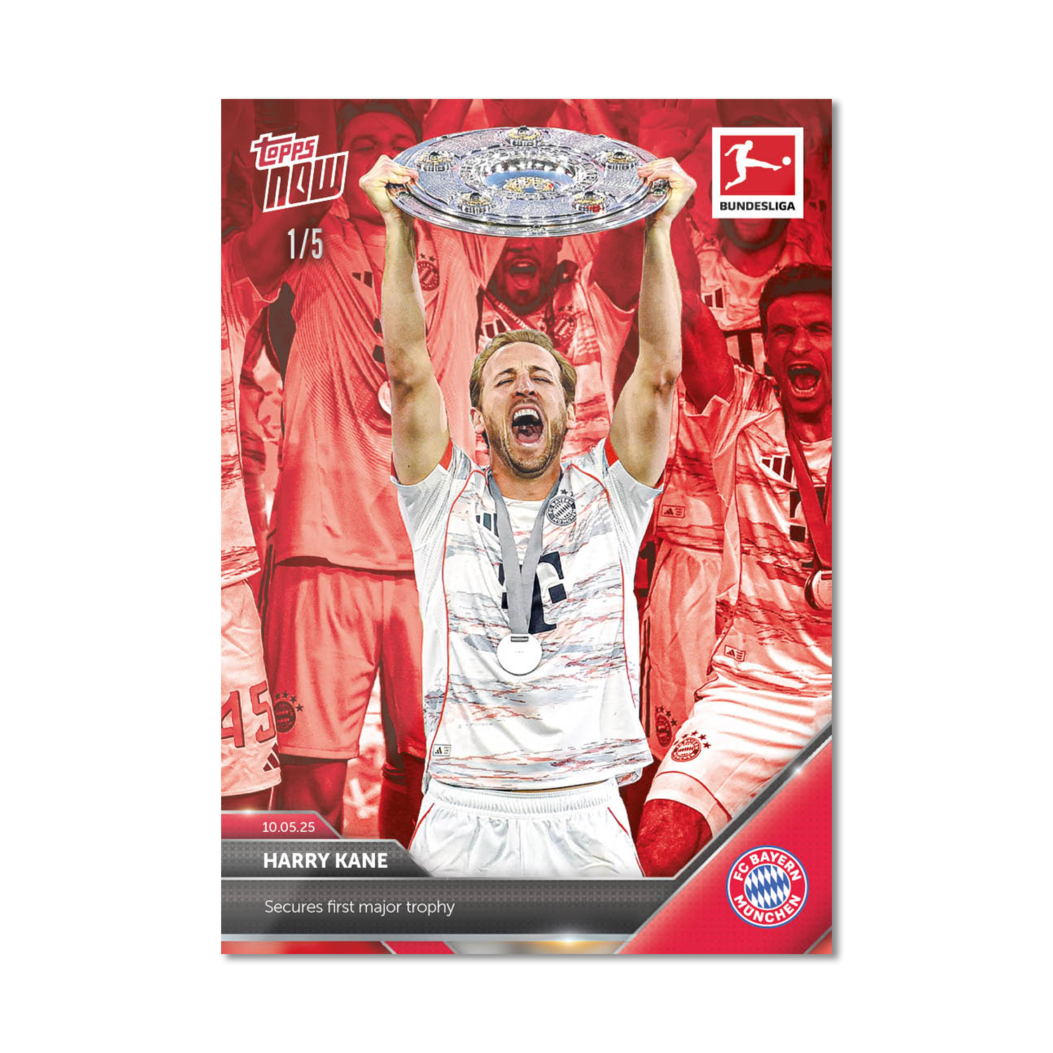Harry Kane - 2024-25 Bundesliga Topps NOW - Card 189 - LOOK FOR AUTO OR RELIC - PR: 2578 - Image 5