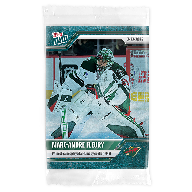 Marc-Andre Fleury - 2024-25 NHL Topps NOW - Sticker # 115 Pack - PR: 225 - Image 3