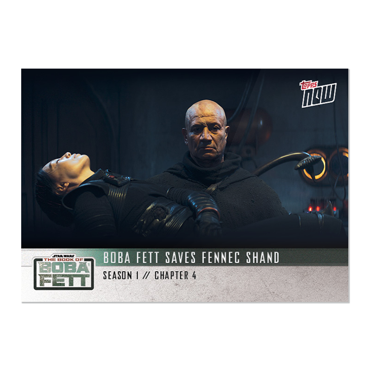 Alternative view of 2022 Star Wars TOPPS NOW - 5-Card Pack - Book of Boba Fett Chapter 4 - PR: 1453