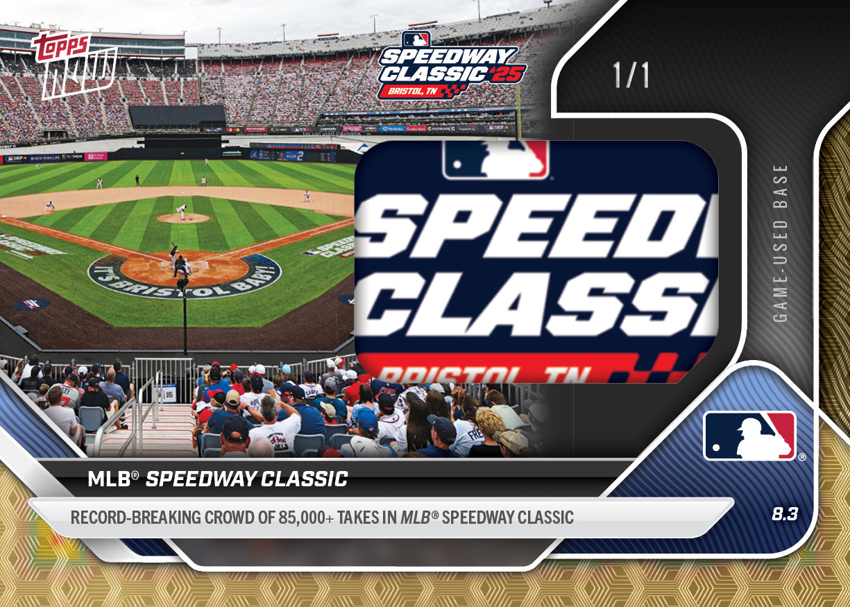 MLB Speedway Classic - 2025 MLB Topps NOW - Card 506 - LOOK FOR RELICS - PR: 2955 - Image 2