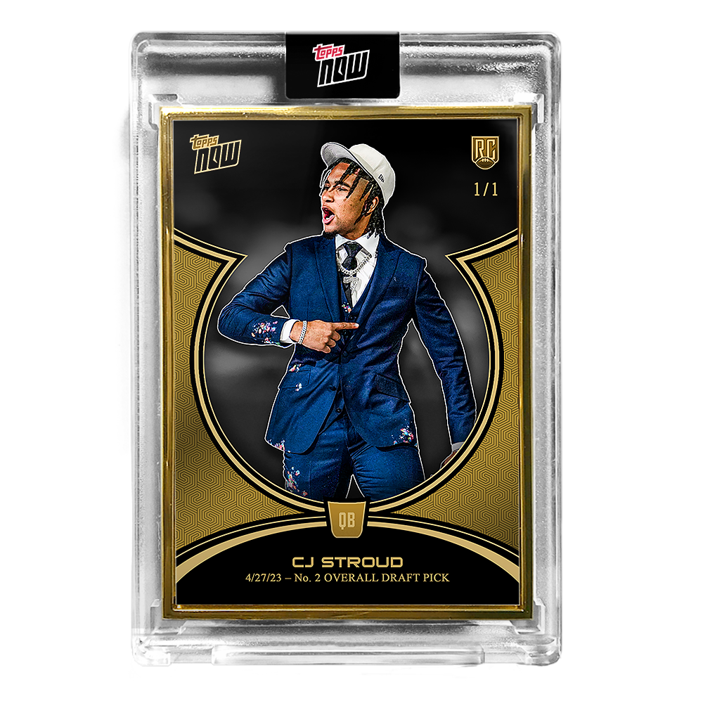 CJ Stroud Rookie Campaign Autograph Box Set - Topps NOW Football - Image 3