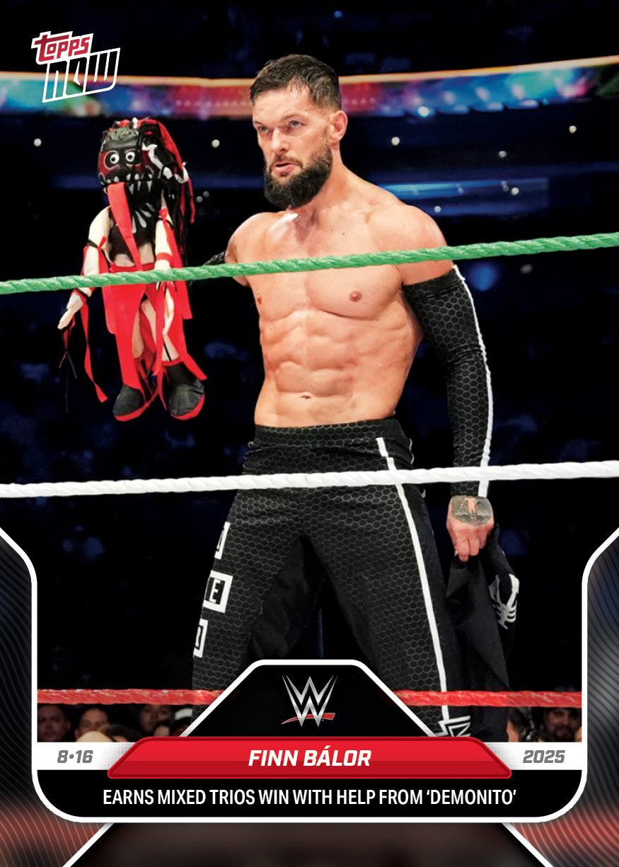 Finn Bálor - 2025 WWE Topps NOW - Card 88 - PR: 928