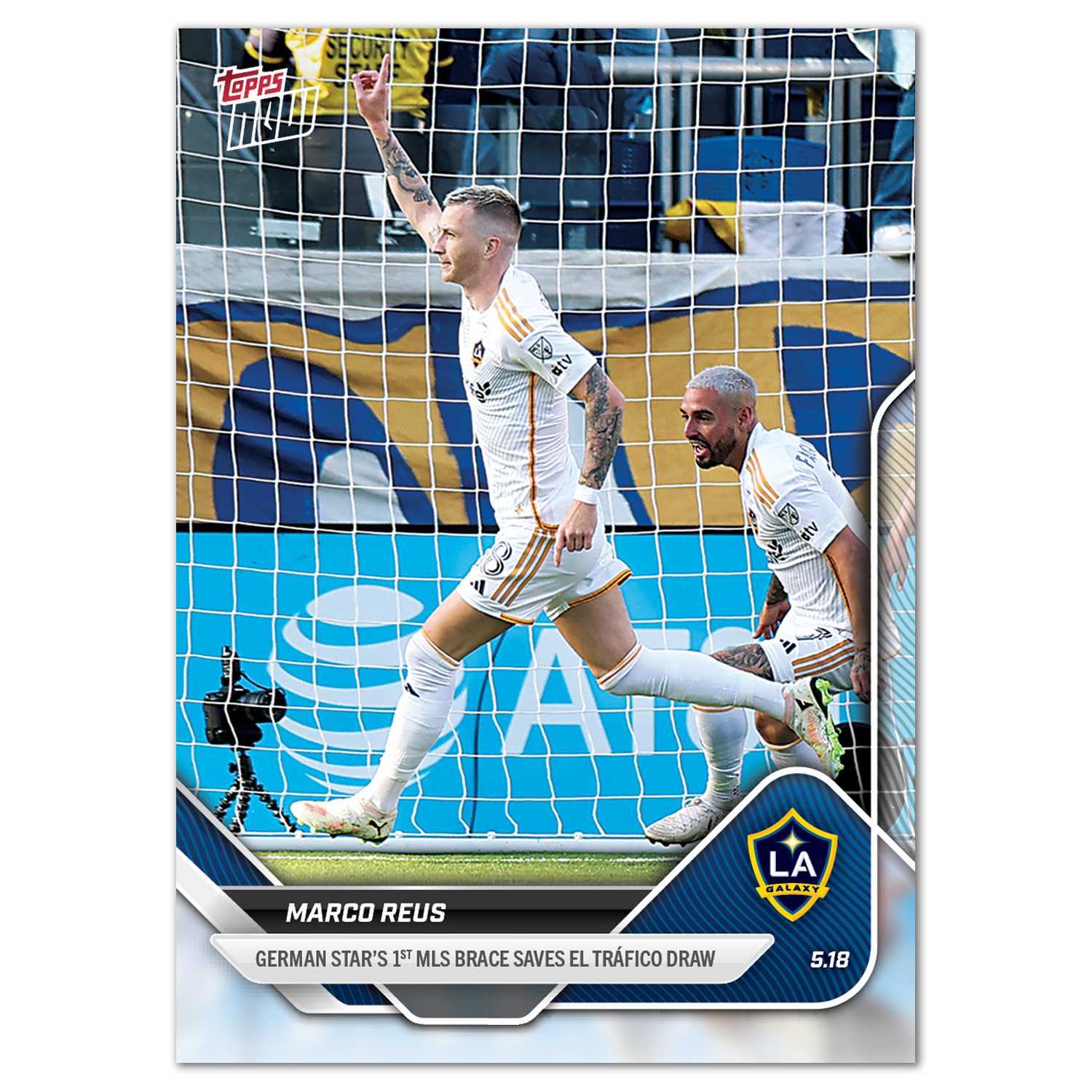 Marco Reus - 2025 MLS Topps NOW - Card 44 - PR: 235