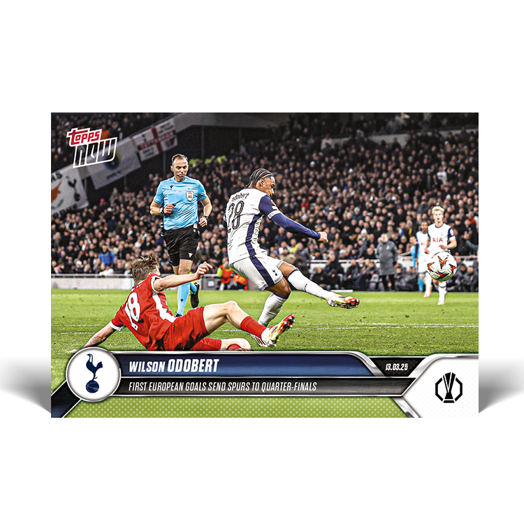 Wilson Odobert - 2024-25 UEL Topps NOW Card 26 - PR: 116